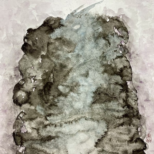 ascetic practices at a waterfall